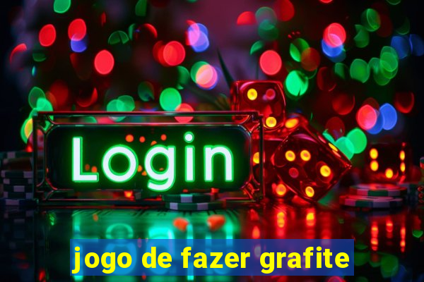 jogo de fazer grafite