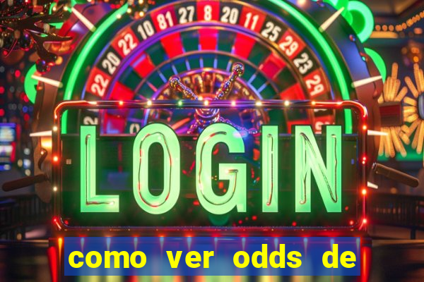 como ver odds de jogos passados