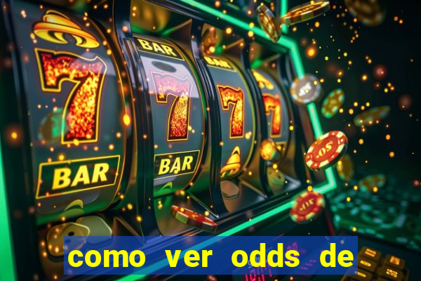 como ver odds de jogos passados