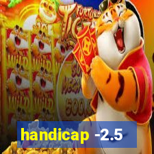 handicap -2.5