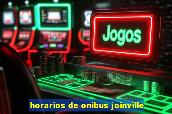 horarios de onibus joinville