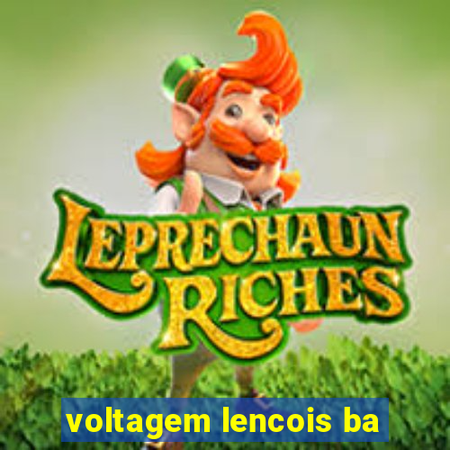 voltagem lencois ba