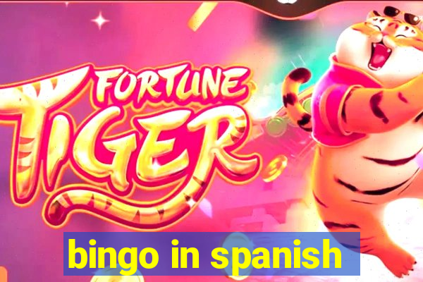 bingo in spanish