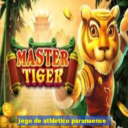 jogo de athletico paranaense