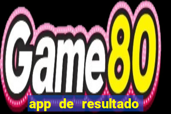 app de resultado de jogos