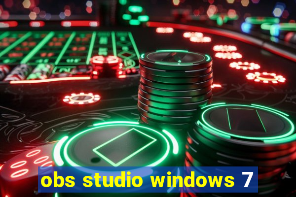 obs studio windows 7