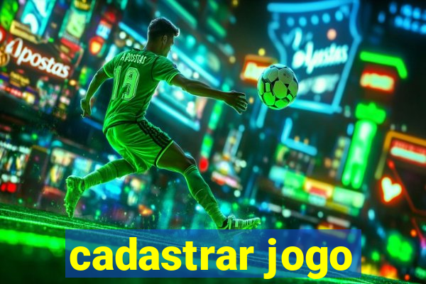 cadastrar jogo