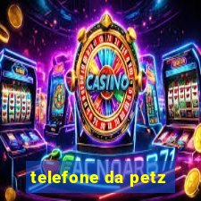 telefone da petz