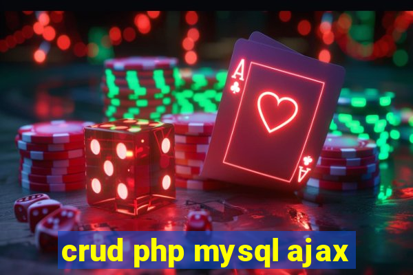 crud php mysql ajax