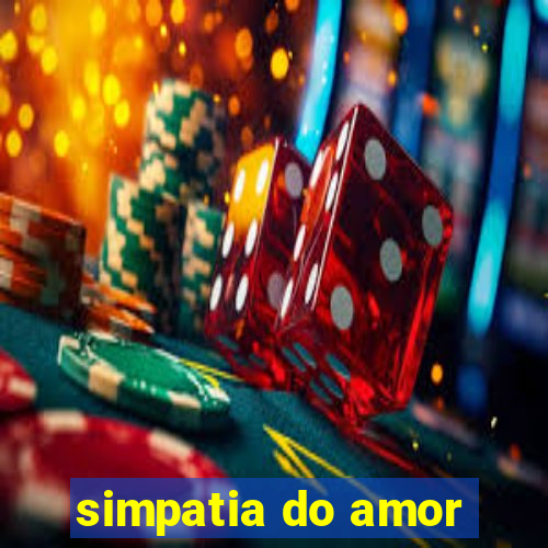 simpatia do amor