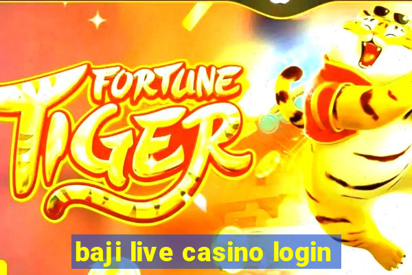 baji live casino login