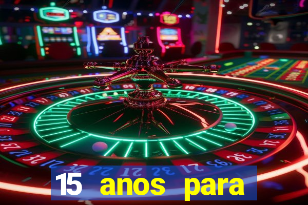 15 anos para meninos tema casino