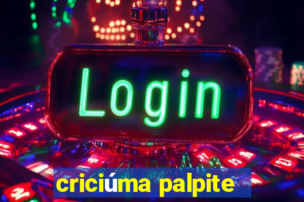 criciúma palpite