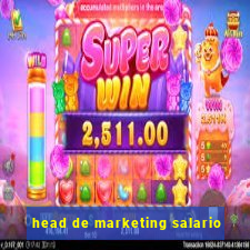 head de marketing salario