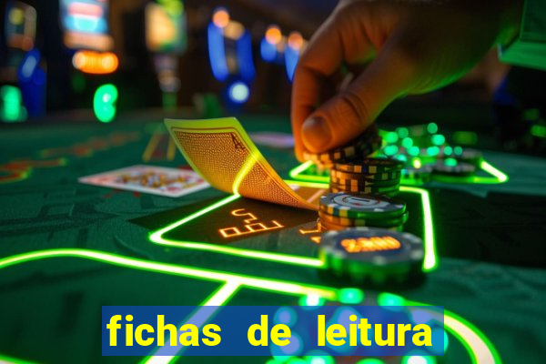 fichas de leitura em pdf