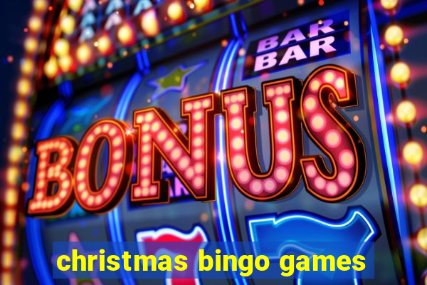 christmas bingo games