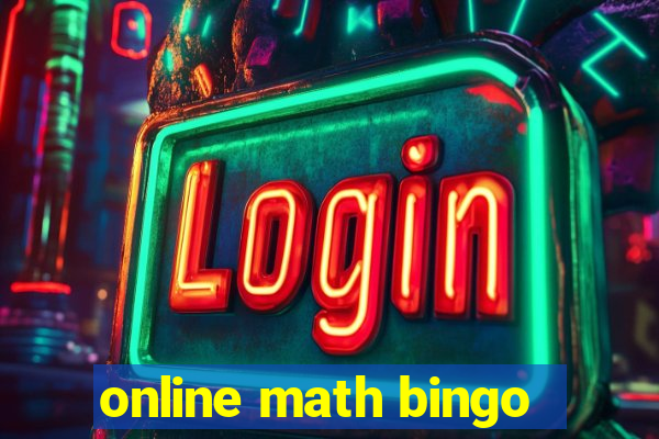 online math bingo