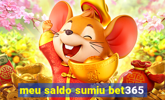 meu saldo sumiu bet365