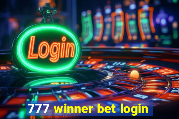 777 winner bet login