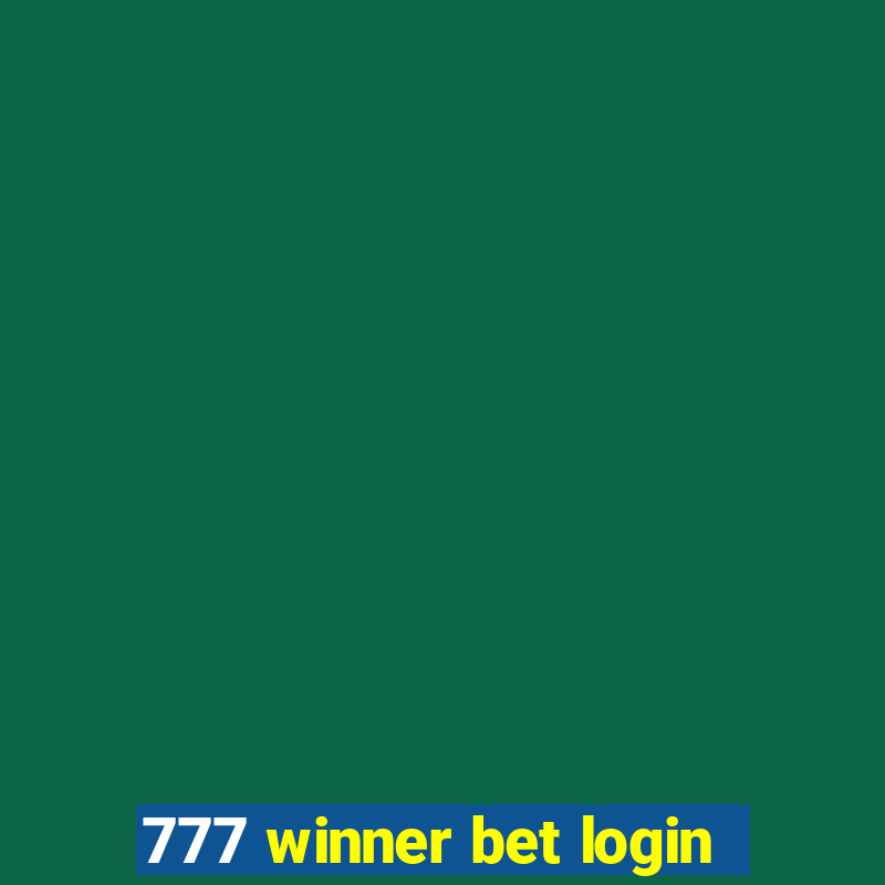 777 winner bet login