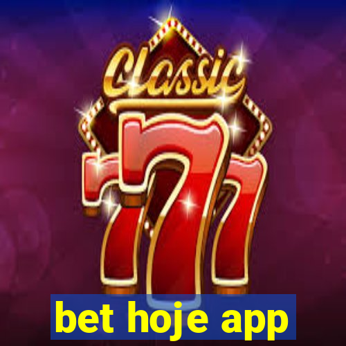 bet hoje app