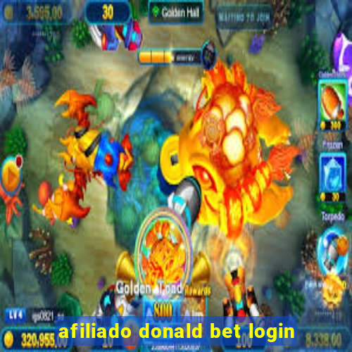 afiliado donald bet login