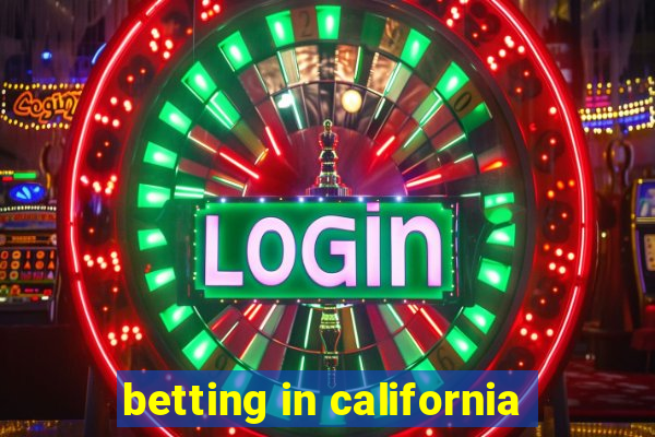 betting in california