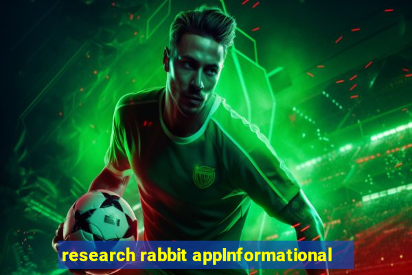 research rabbit appInformational