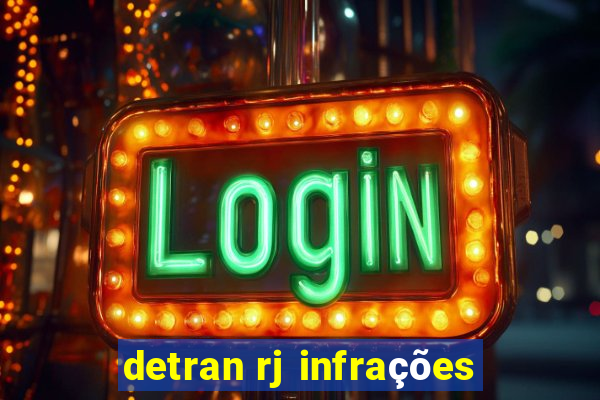 detran rj infrações