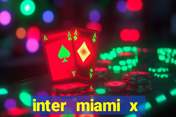 inter miami x houston dynamo palpite