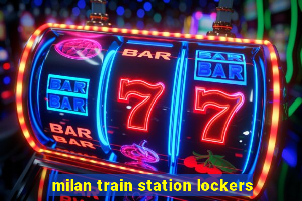 milan train station lockers