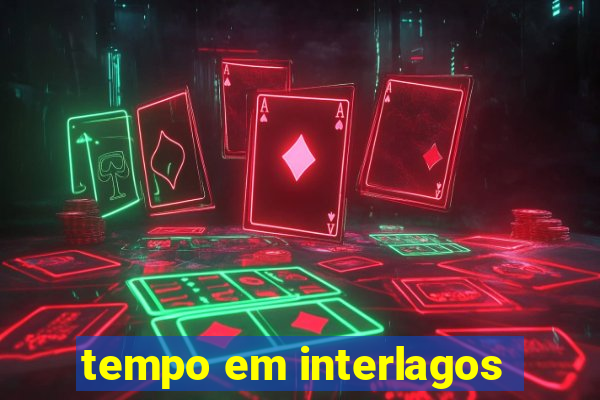 tempo em interlagos