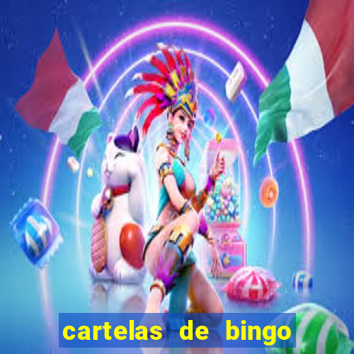 cartelas de bingo para chá de bebê