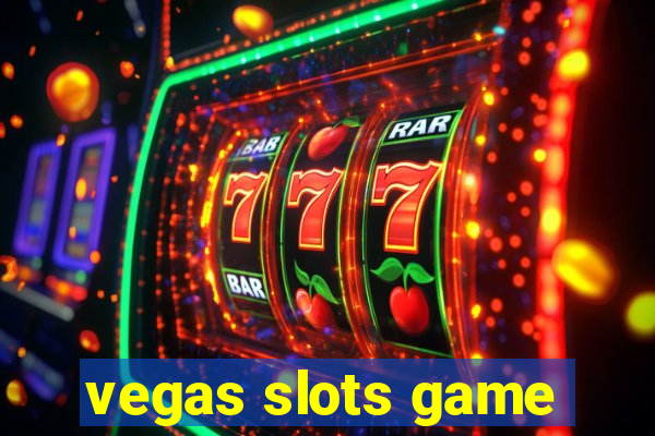 vegas slots game