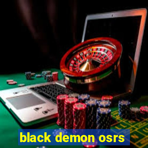 black demon osrs