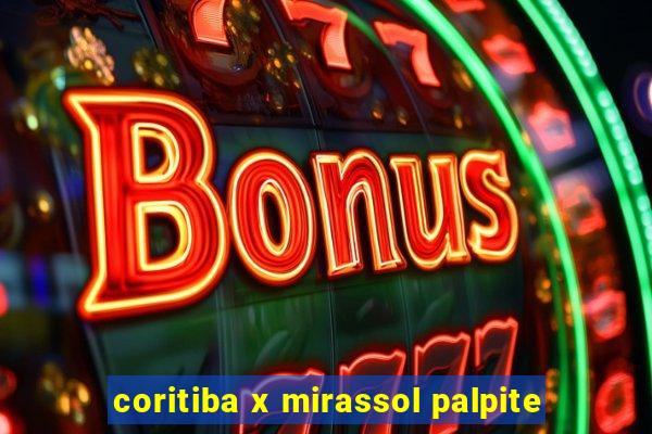 coritiba x mirassol palpite