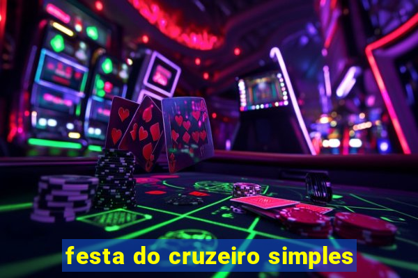 festa do cruzeiro simples