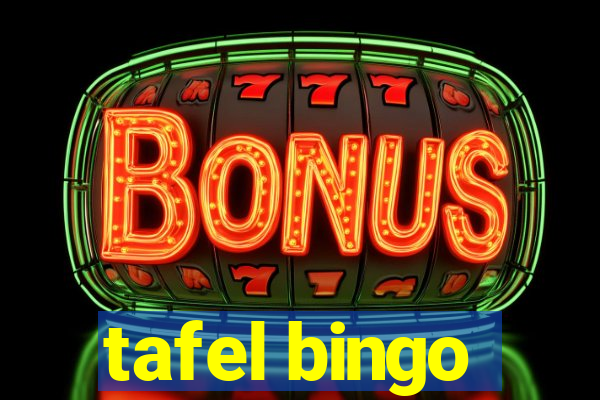 tafel bingo