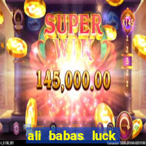 ali babas luck megaways slot online