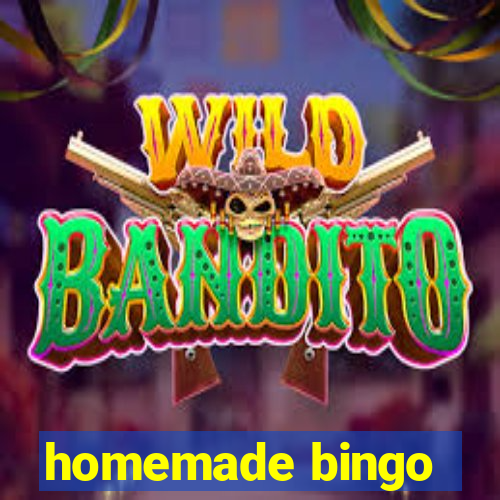 homemade bingo