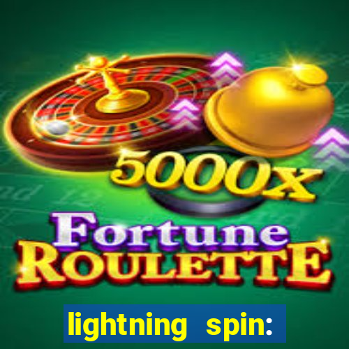 lightning spin: vegas slots