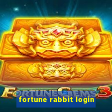 fortune rabbit login