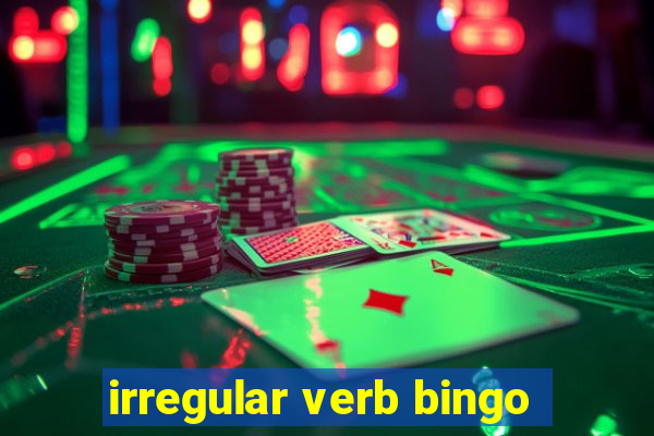 irregular verb bingo