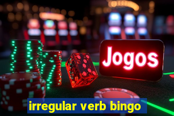 irregular verb bingo