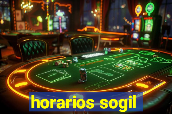 horarios sogil