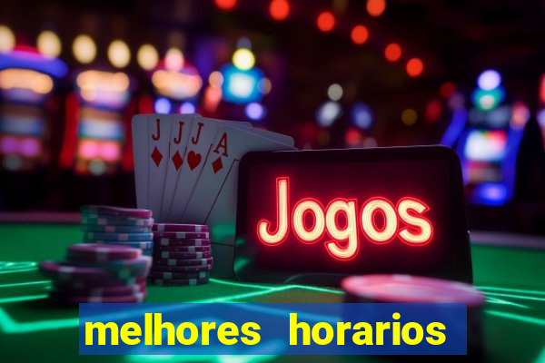 melhores horarios para jogar fortune rabbit