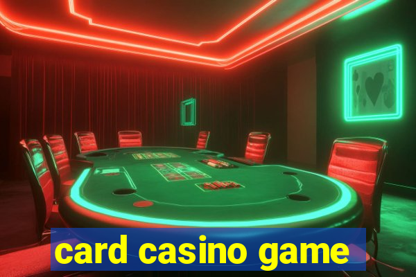 card casino game