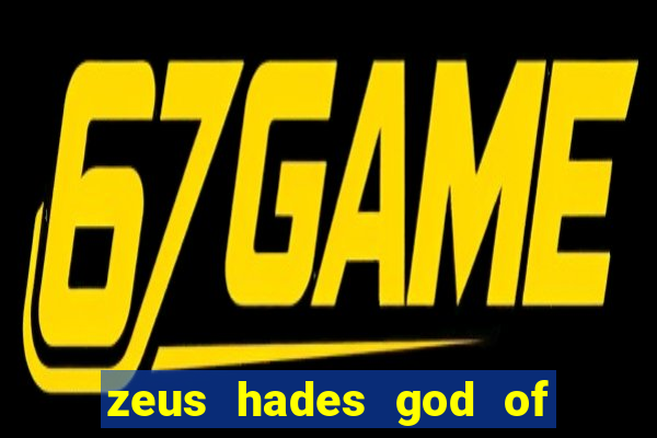 zeus hades god of war slot