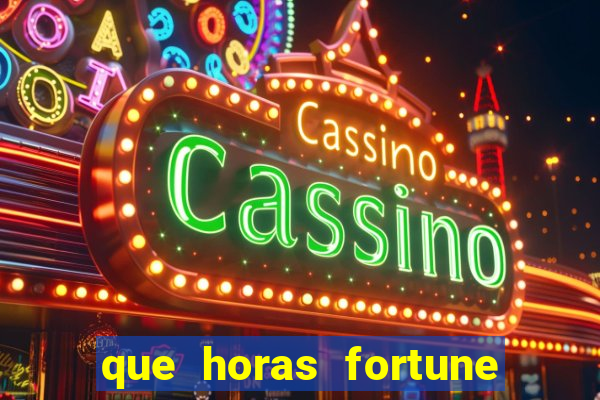 que horas fortune rabbit paga