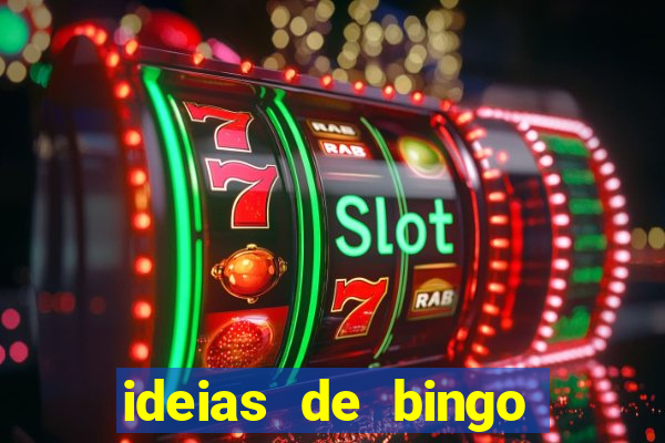 ideias de bingo para o natal